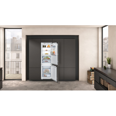 Neff ki8865de0 réfrigérateur combiné encastrable h 177 cm