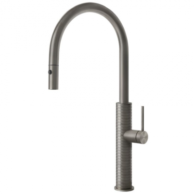 Gessi 60024 239 Mechanics 316 Mixer tap + steel hand shower