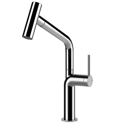 Gessi 60313 031 Mixer tap stem with chrome hand shower