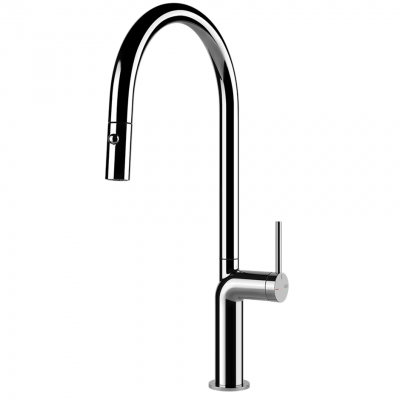 Gessi 60303 031 Mixer tap stem with chrome hand shower