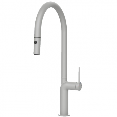 Gessi 60303 279 Trzpień baterii mieszającej z białą głowicą prysznicową