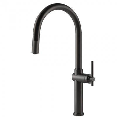Gessi 60672 707 Bateria mieszaczowa Habito + słuchawka prysznicowa czarna