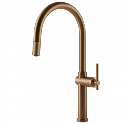 Gessi 60672 726 Habito grifo mezclador + ducha de mano bronce