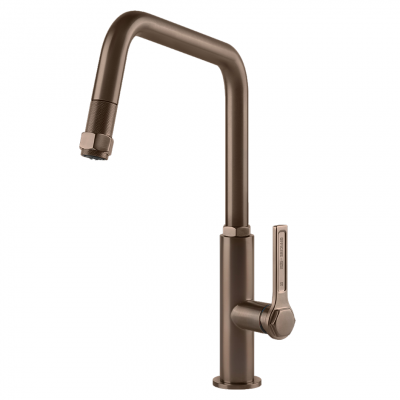 Gessi 60053 708 Officine grifo mezclador con ducha de mano cobre