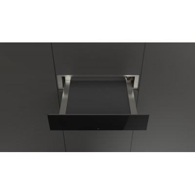 Fulgor fclwd 150 bk food warmer drawer 60 x 15cm black glass