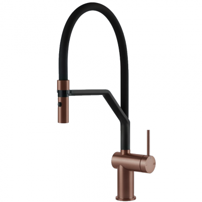Gessi 60429 708 Unpublished Mixer tap with matt copper hand shower