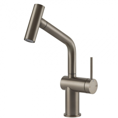 Gessi 60425 149 Unpublished Tap mixer with finox hand shower