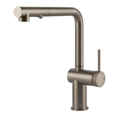 Gessi 60478 149 Unpublished Tap mixer with finox hand shower