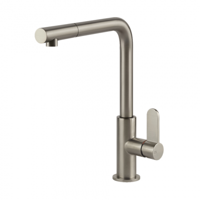 Gessi 50103 149 Helium Mixer tap with finox hand shower