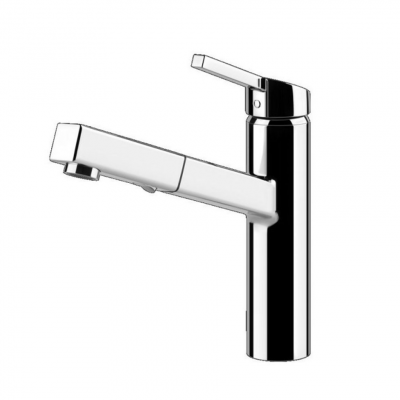 Gessi 60535 031 Thalium Mixer tap with chrome hand shower