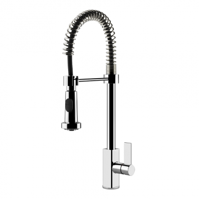 Gessi 17157 031 Monaco Mixer tap with chrome hand shower