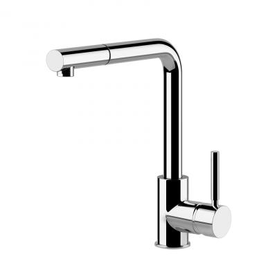 Gessi 17169 031 Robinet mitigeur Neutron avec douchette chromée