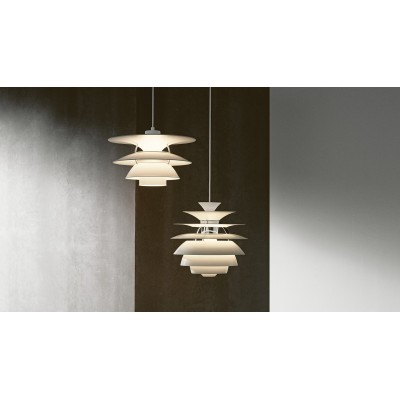 Louis Poulsen Ph 6½-6 pendant lamp 65 cm white