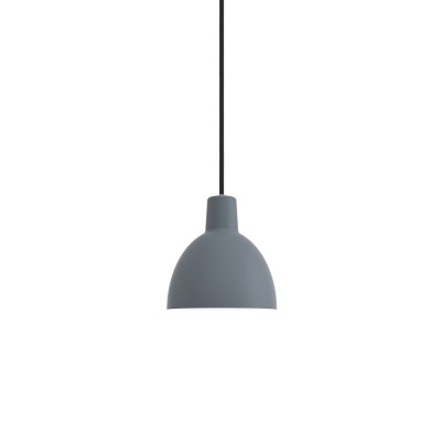 Louis Poulsen Toldbod Suspension hanging lamp 12cm gray blue