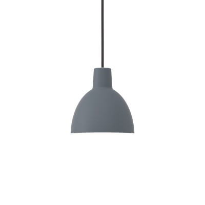 Louis Poulsen Toldbod Suspension hanging lamp 17cm gray blue