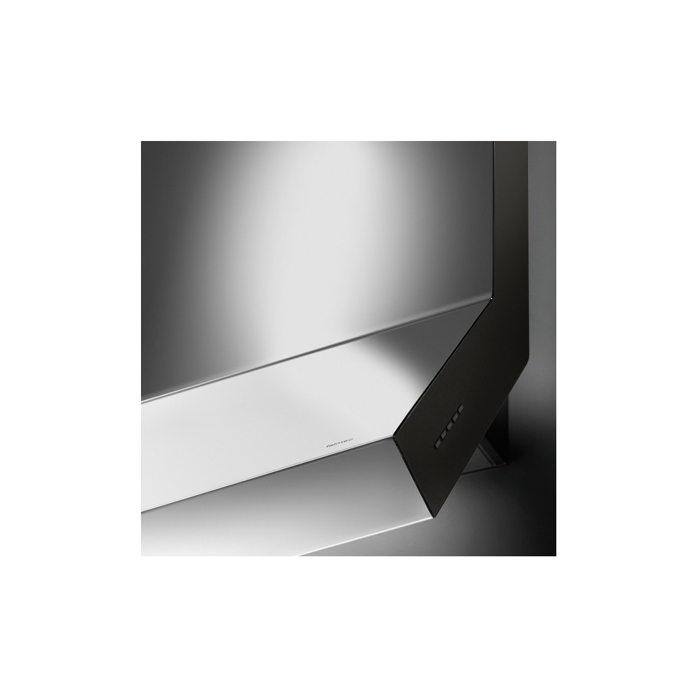 Falmec Rialto Almec rialto design+ cappa parete 55 cm altezza 100 cm acciaio inox ...