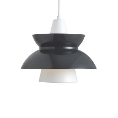 Louis Poulsen Doo-woo pendant lamp 28 cm dark grey