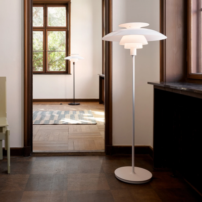 Louis Poulsen Ph 80 floor lamp 55 cm white