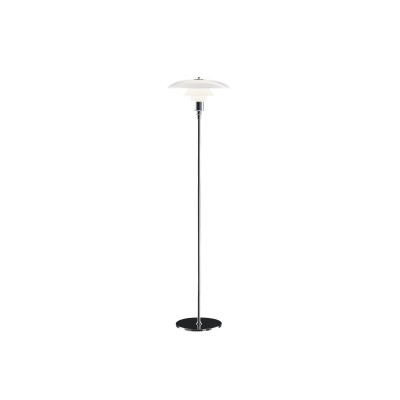 Louis Poulsen Ph 3½-2½ lampadaire 33 cm blanc chrome