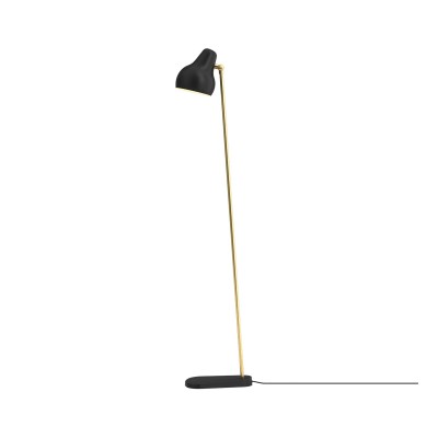 Louis Poulsen Vl 38 Terra Floor lamp black brass