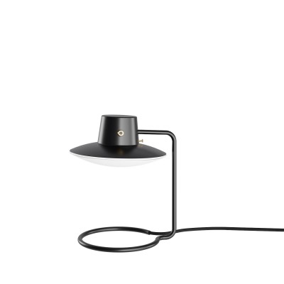 Louis Poulsen Aj Oxford lampada da tavolo comodino h 28 cm nero