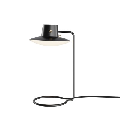 Louis Poulsen Aj Oxford lampe de chevet h 40 cm noir