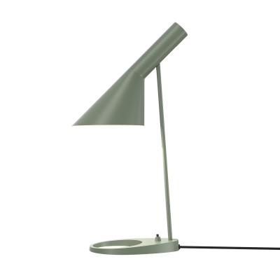 Louis Poulsen Aj Petrol green desk lamp table