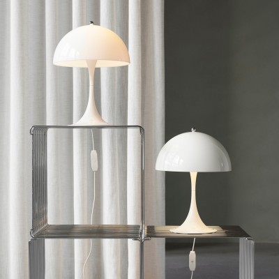 Lámpara de mesa Louis Poulsen Panthella 250 blanca