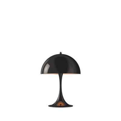 Louis Poulsen Panthella 250 schwarze Tischlampe