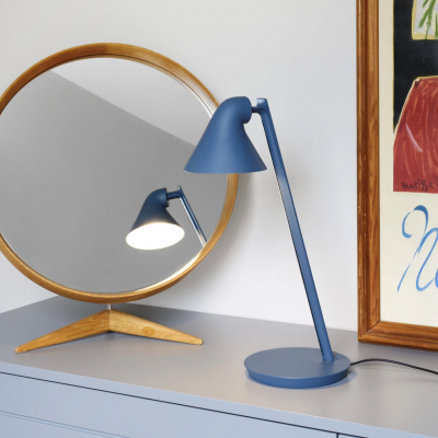 Louis Poulsen Njp Petrol blue mini table lamp