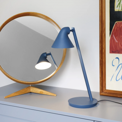 Louis Poulsen njp Mini lampe de bureau bleu pétrole