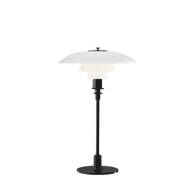 Lampe de chevet Louis Poulsen Ph 3/2 blanc - noir