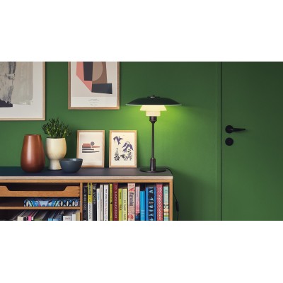 Lámpara de mesa Louis Poulsen Ph 3½-2½ verde - blanco