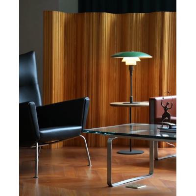 Louis Poulsen Ph 3½-2½ lampada da tavolo verde - bianco