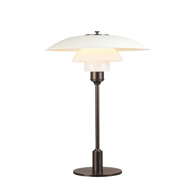 Louis Poulsen Ph 3½-2½ lampada da tavolo bianco