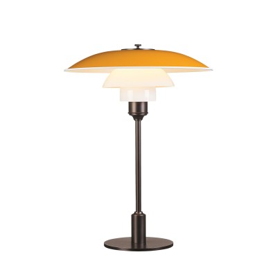 Louis Poulsen Ph 3½-2½ lámpara de mesa amarillo - blanco