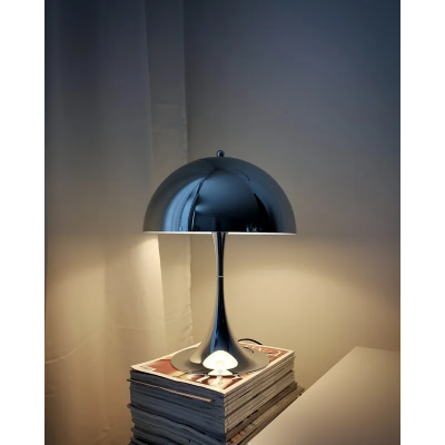 Louis Poulsen Panthella 320 chrome table lamp