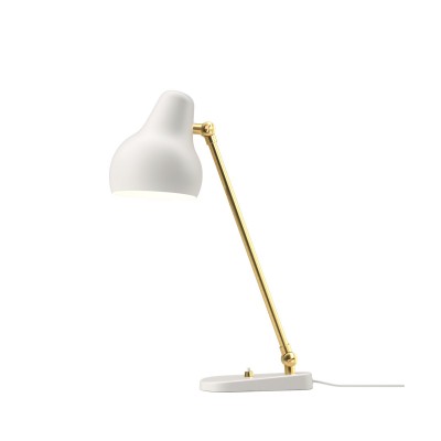 Louis Poulsen Vl38 lampe de table table de chevet blanche