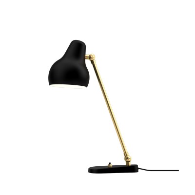 Louis Poulsen Vl38 lampe de table table de chevet noire