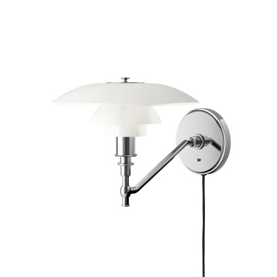 Louis Poulsen Ph 3/2 lampada a parete 29 cm bianco
