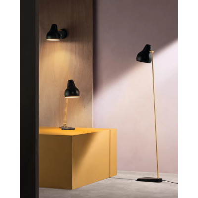 Louis Poulsen Vl38 Wall Lamp 14 cm Black