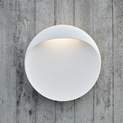 Louis Poulsen Flindt lampada a parete 30 cm bianco