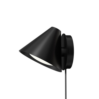 Louis Poulsen Keglen wall lamp 17 cm black