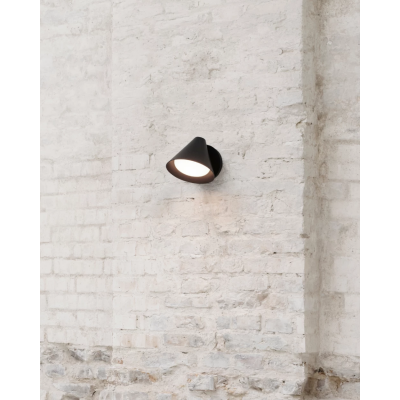 Louis Poulsen Keglen lampada a parete 17 cm nero