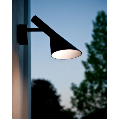 Louis Poulsen Aj 50 outdoor wall lamp black