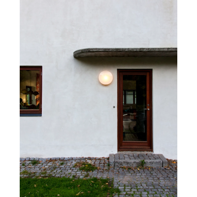 Louis Poulsen Aj Eklipta lampada a parete da esterno 45 cm bianco