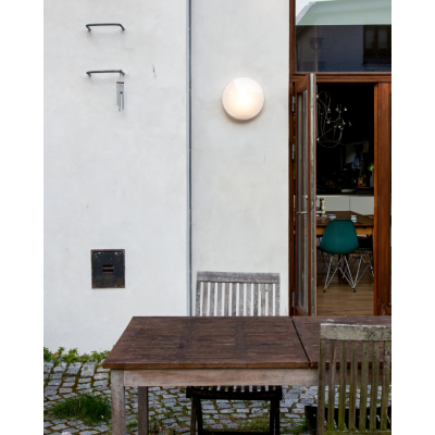 Louis Poulsen Aj Eklipta outdoor wall lamp 45 cm white