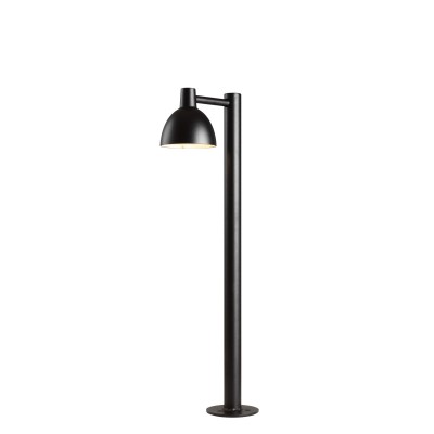 Louis Poulsen Toldbod 155 Bolardo lámpara de exterior h 90 cm negro