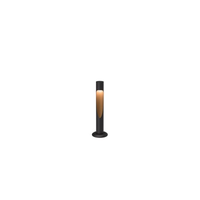 Louis Poulsen Flindt Garden Lámpara de exterior bolardo h 35 cm negro