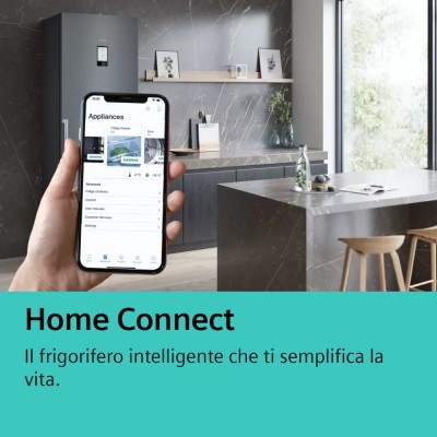 Siemens kb96nadd0 Iq500 Frigorífico combinado empotrado 71 cm h 194